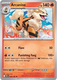 Arcanine - SV10: Destined Rivals - NM
