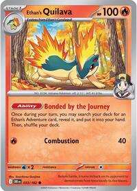 Ethan's Quilava - SV10: Destined Rivals - NM