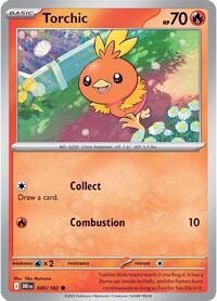 Torchic - SV10: Destined Rivals - NM