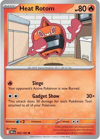 Heat Rotom - SV10: Destined Rivals - NM