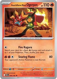 Hearthflame Mask Ogerpon - SV10: Destined Rivals - NM