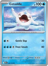 Cetoddle - SV10: Destined Rivals - NM