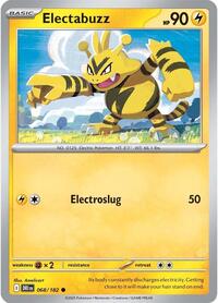 Electabuzz - SV10: Destined Rivals - NM