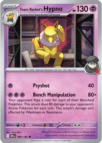 Team Rocket's Hypno - SV10: Destined Rivals - NM