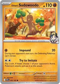 Ethan's Sudowoodo - SV10: Destined Rivals - NM