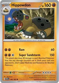 Hippowdon - SV10: Destined Rivals - NM