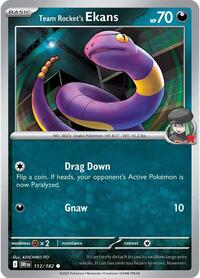 Team Rocket's Ekans - SV10: Destined Rivals - NM