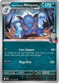 Team Rocket's Nidoqueen - SV10: Destined Rivals - NM