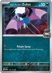 Team Rocket's Zubat - SV10: Destined Rivals - NM