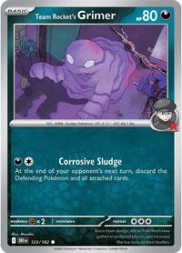 Team Rocket's Grimer - SV10: Destined Rivals - NM