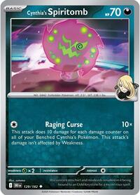 Cynthia's Spiritomb - SV10: Destined Rivals - NM