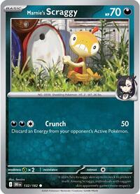Marnie's Scraggy - SV10: Destined Rivals - NM