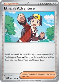 Ethan's Adventure - 165/182 - SV10: Destined Rivals - NM
