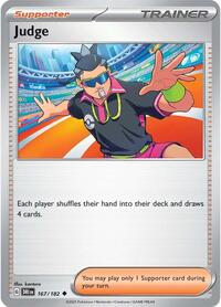 Judge - 167/182 - SV10: Destined Rivals - NM