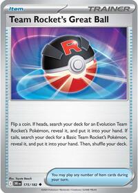 Team Rocket's Great Ball - SV10: Destined Rivals - NM