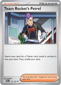 Team Rocket's Petrel - 176/182 - SV10: Destined Rivals - NM