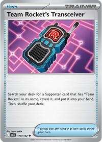 Team Rocket's Transceiver - SV10: Destined Rivals - NM