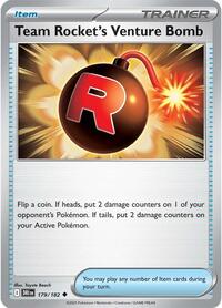 Team Rocket's Venture Bomb - SV10: Destined Rivals - NM
