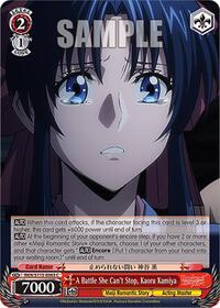 A Battle She Can't Stop, Kaoru Kamiya - Rurouni Kenshin - NM