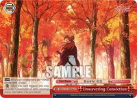 Unwavering Conviction (A) - Rurouni Kenshin - NM