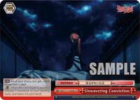 Unwavering Conviction (B) - Rurouni Kenshin - NM