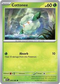 Cottonee - SV: White Flare - NM
