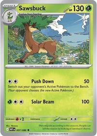 Sawsbuck - SV: White Flare - NM