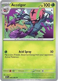 Accelgor - SV: White Flare - NM