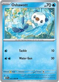 Oshawott - SV: White Flare - NM