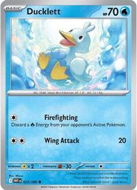 Ducklett - SV: White Flare - NM