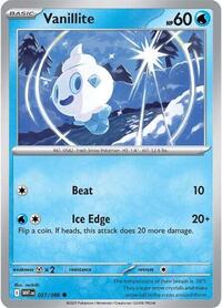 Vanillite - SV: White Flare - NM