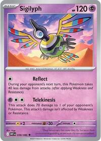 Sigilyph - SV: White Flare - NM
