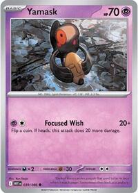 Yamask - SV: White Flare - NM