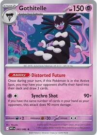 Gothitelle - SV: White Flare - Reverse Holo NM