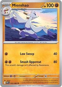 Mienshao - SV: White Flare - NM