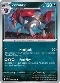 Zoroark - SV: White Flare - Reverse Holo NM