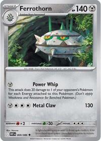 Ferrothorn - SV: White Flare - NM