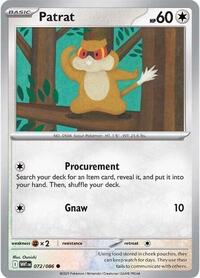 Patrat - SV: White Flare - Reverse Holo NM