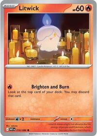 Litwick - SV: White Flare - NM