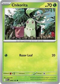 Chikorita - ME01: Mega Evolutions - NM