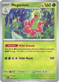 Meganium - ME01: Mega Evolution - NM Holo