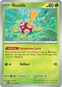 Shuckle - 011/132 - ME01: Mega Evolutions - NM