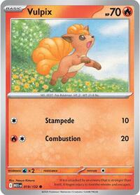 Vulpix - 019/132 - ME01: Mega Evolutions - NM