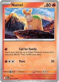 Numel - ME01: Mega Evolutions - NM
