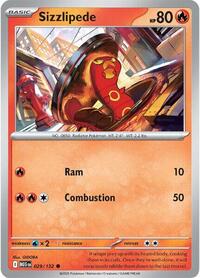 Sizzlipede - ME01: Mega Evolutions - NM
