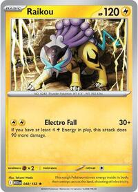 Raikou - ME01: Mega Evolution - NM Holo