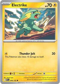 Electrike - ME01: Mega Evolutions - NM