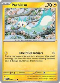 Pachirisu - ME01: Mega Evolutions - NM