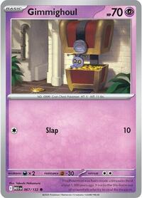 Gimmighoul - ME01: Mega Evolutions - NM