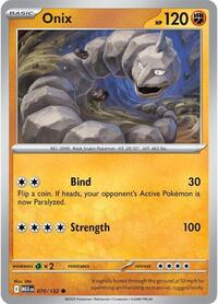Onix - ME01: Mega Evolutions - Reverse Holo NM
